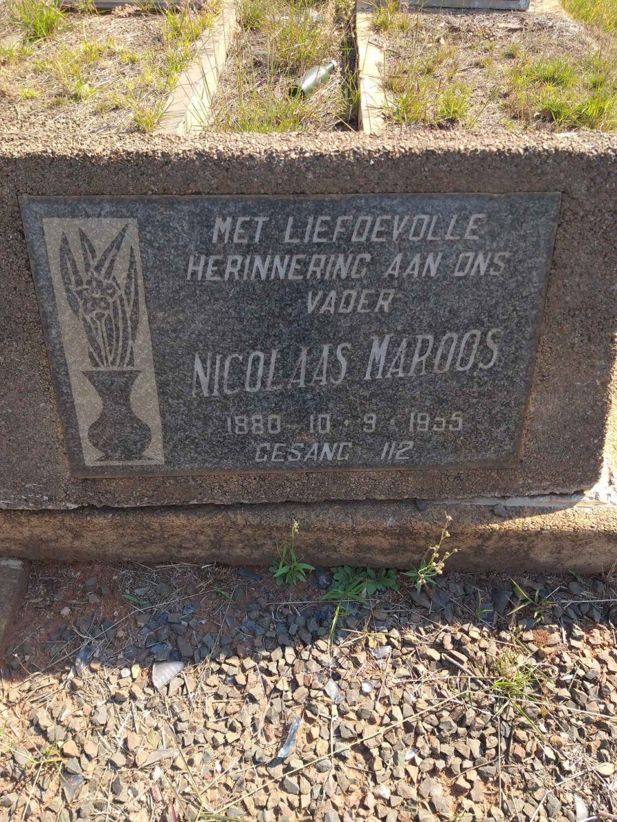 MAROOS Nicolaas 1880-1955