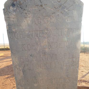 KOEKEMOER Johannes Matewis 1854-1942