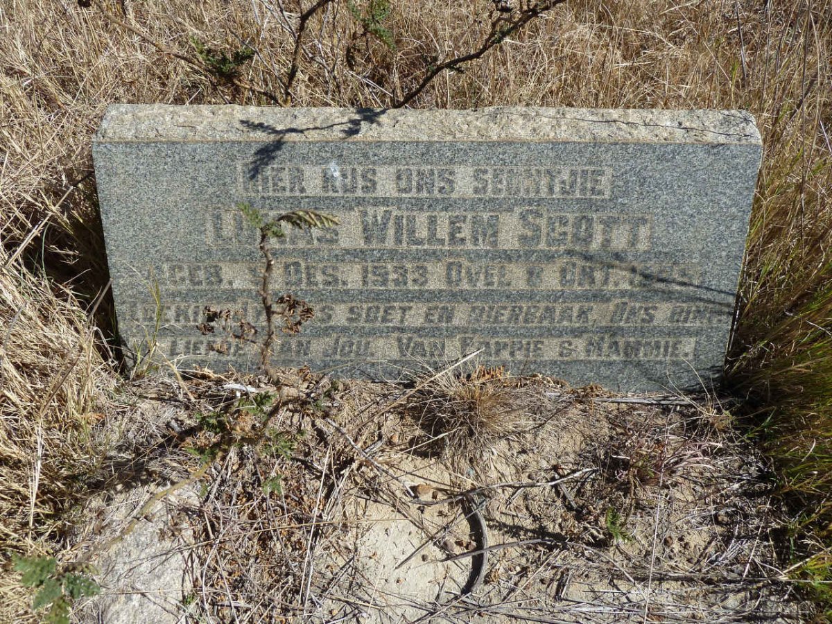 SCOTT Lukas Willem 1933-1945