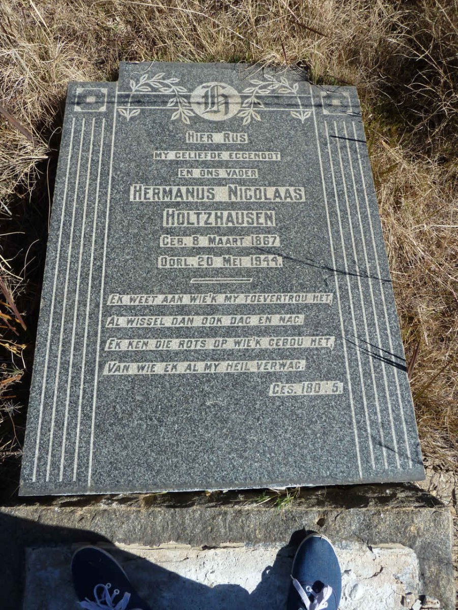 HOLTZHAUSEN Hermanus Nicolaas 1867-1944