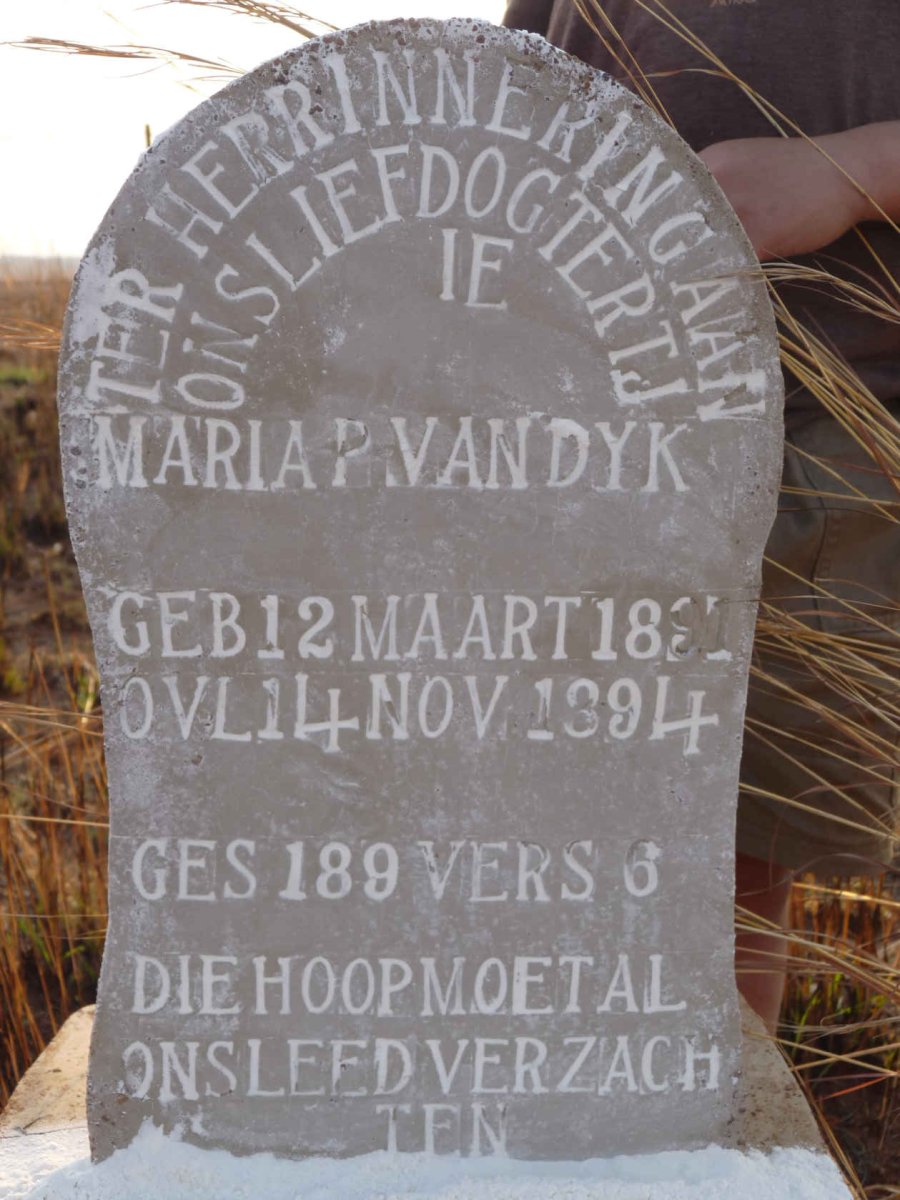 DYK Maria P., van 1891-1894