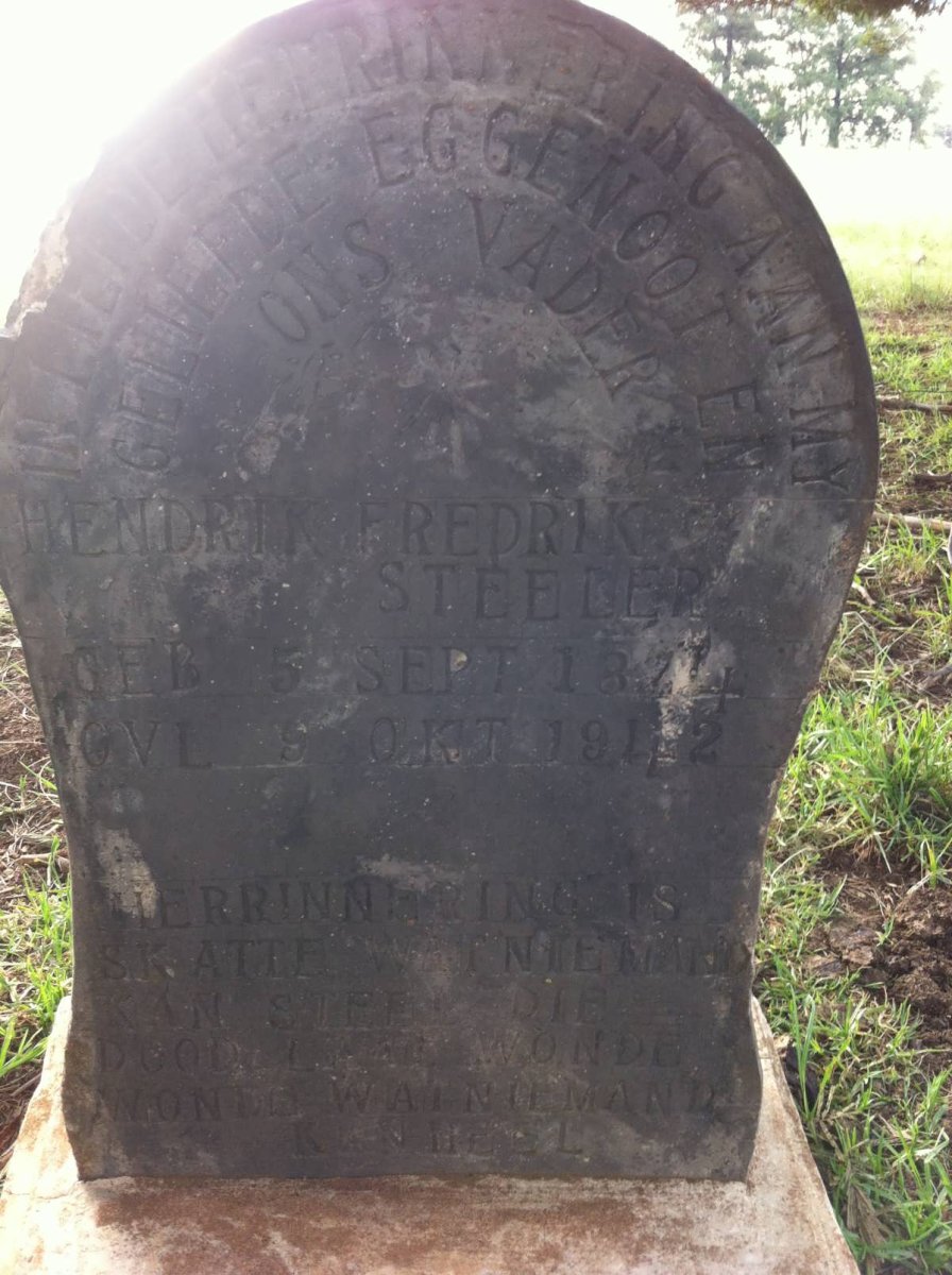 STEELER Hendrik Fredrik 1874-1942