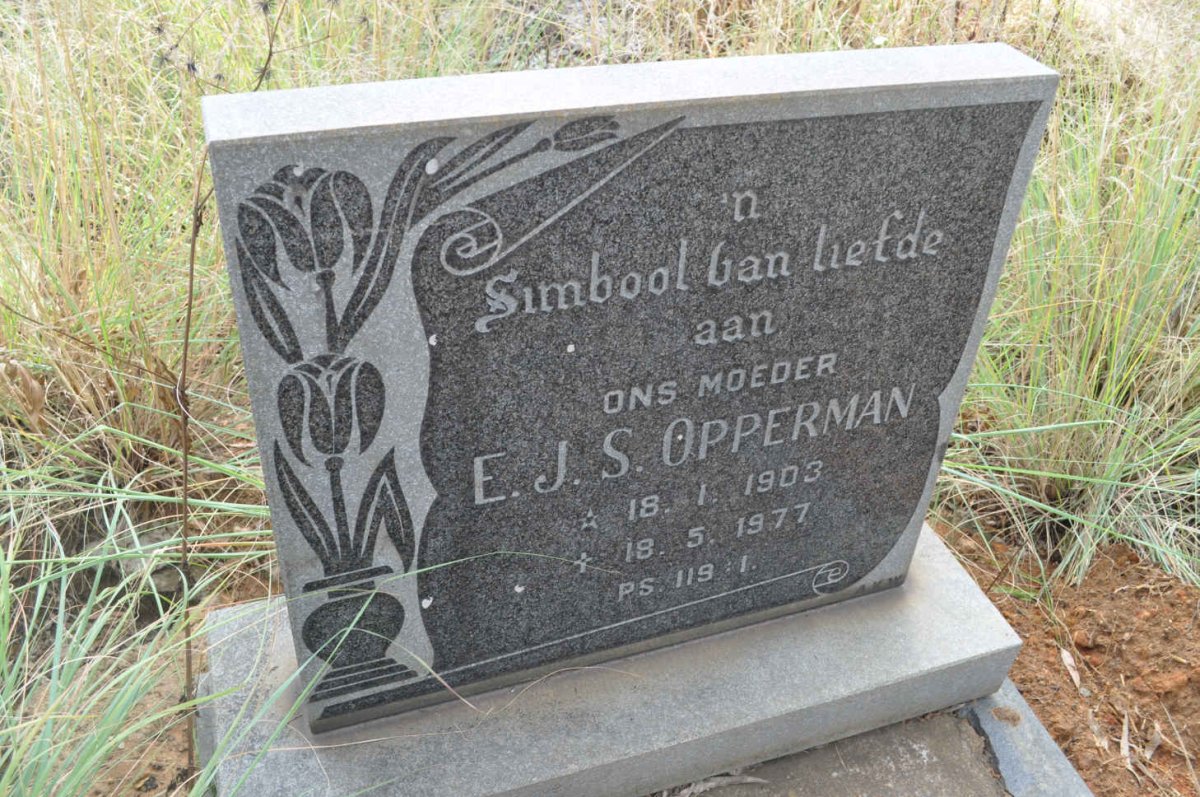 OPPERMAN E.J.S. 1903-1977