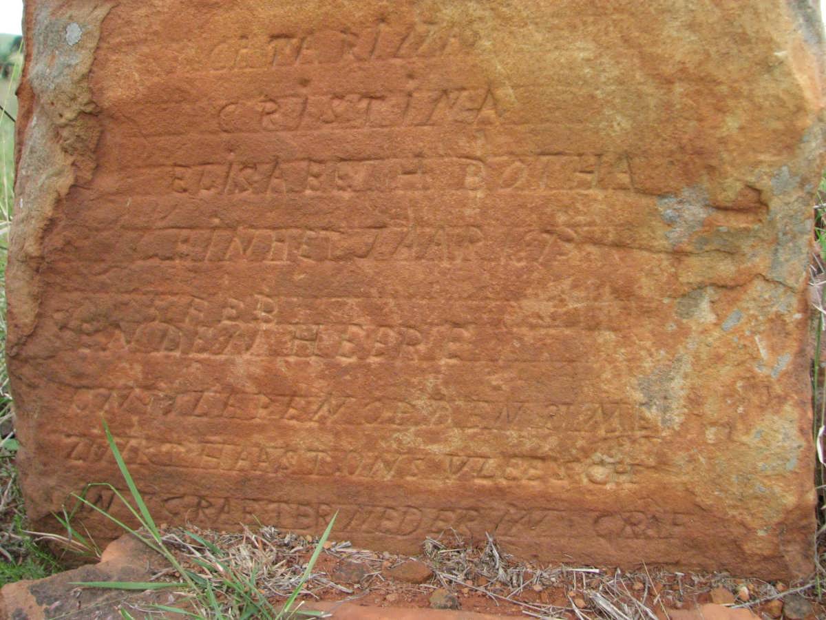BOTHA Christina Elizabeth 1873-?