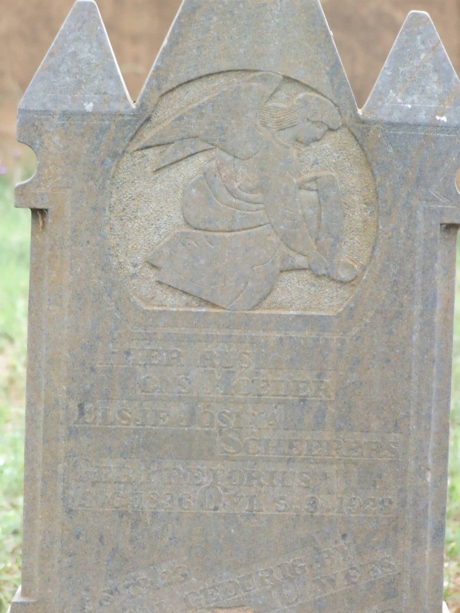 SCHEEPERS Elsje Josina nee PRETORIUS 1836-1923