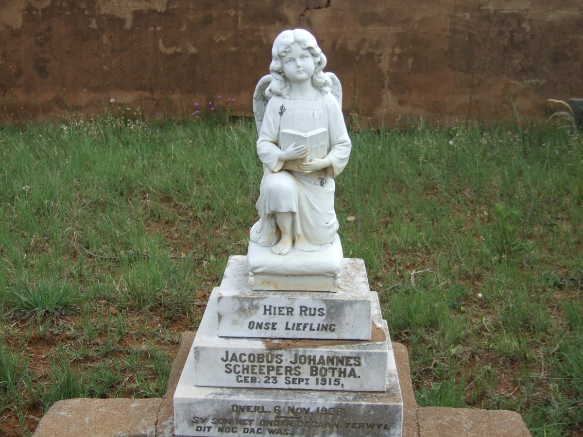 BOTHA Jacobus Johannes Scheepers 1915-1928