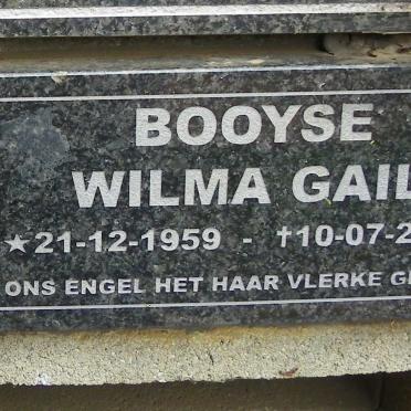 BOOYSE Wilma Gail 1959-2004