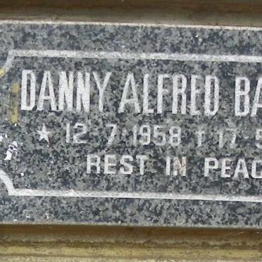 BARKER Danny Alfred 1958-1991