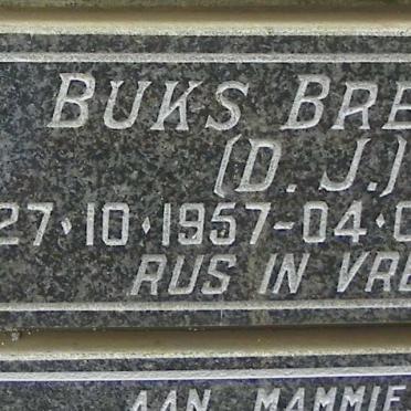 BREEDT D.J. 1957-1995
