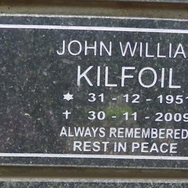 KILFOIL John William 1951-2009