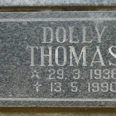 THOMAS Dolly 1936-1990