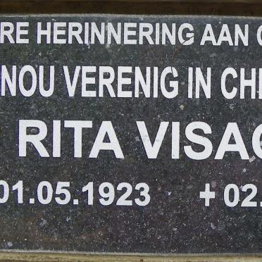VISAGIE Rita 1923-2014