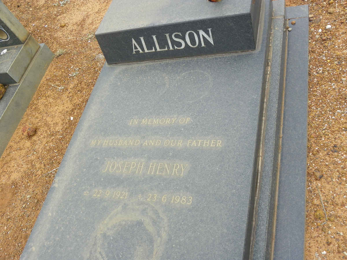 ALLISON Joseph Henry 1921-1983