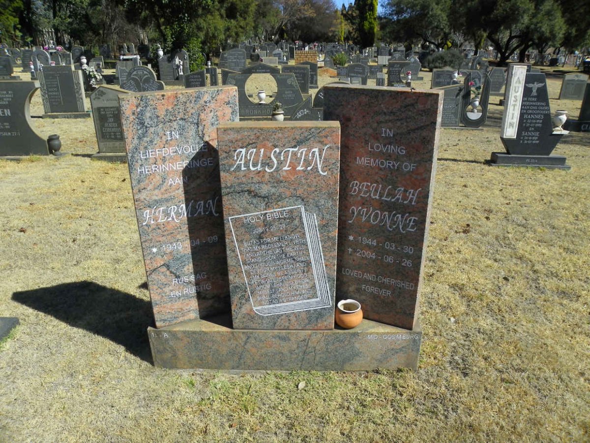 AUSTIN Herman 1943- &amp; Beulah Yvonne 1944-2004
