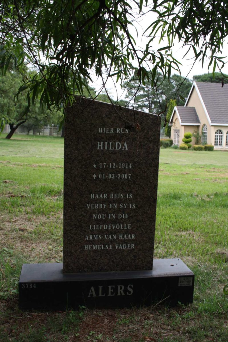 ALERS Hilda 1914-2007