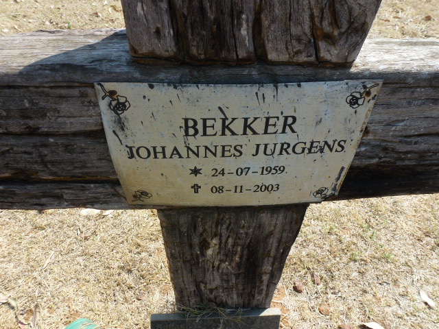 BEKKER Johannes Jurgens 1959–2003 #1