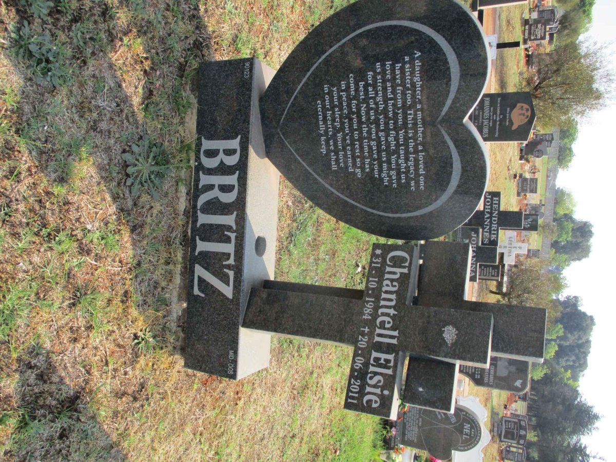 BRITZ Chantell Elsie 1984-2011