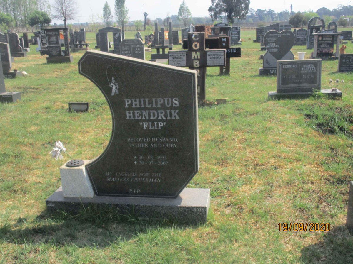 BESTER Philipus Hendrik 1953-2007