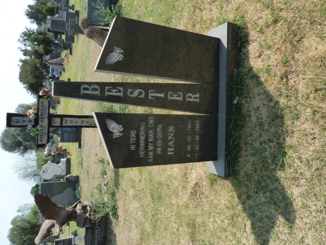BESTER Hans 1941-2005