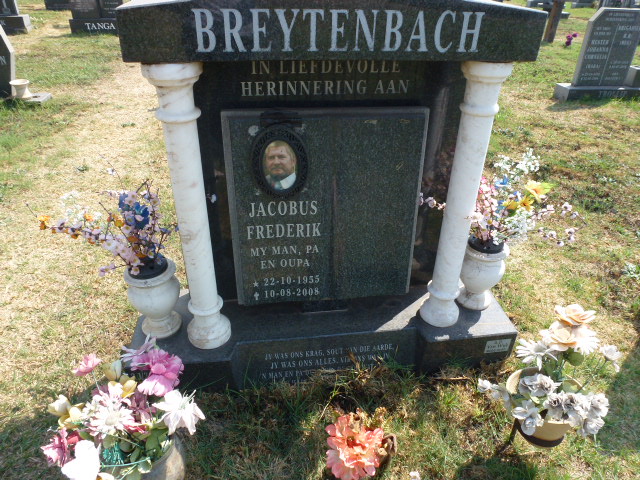 BREYTENBACH Jacobus Frederik 1955-2008