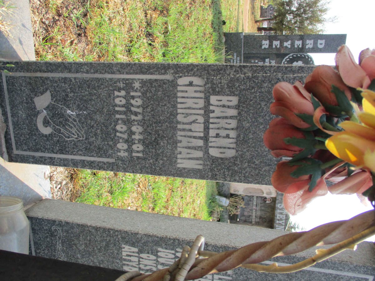 BOOYSEN Barend Christiaan 1972–2011 #2