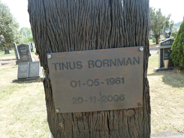 BORNMAN Tinus 1961–2006 #2
