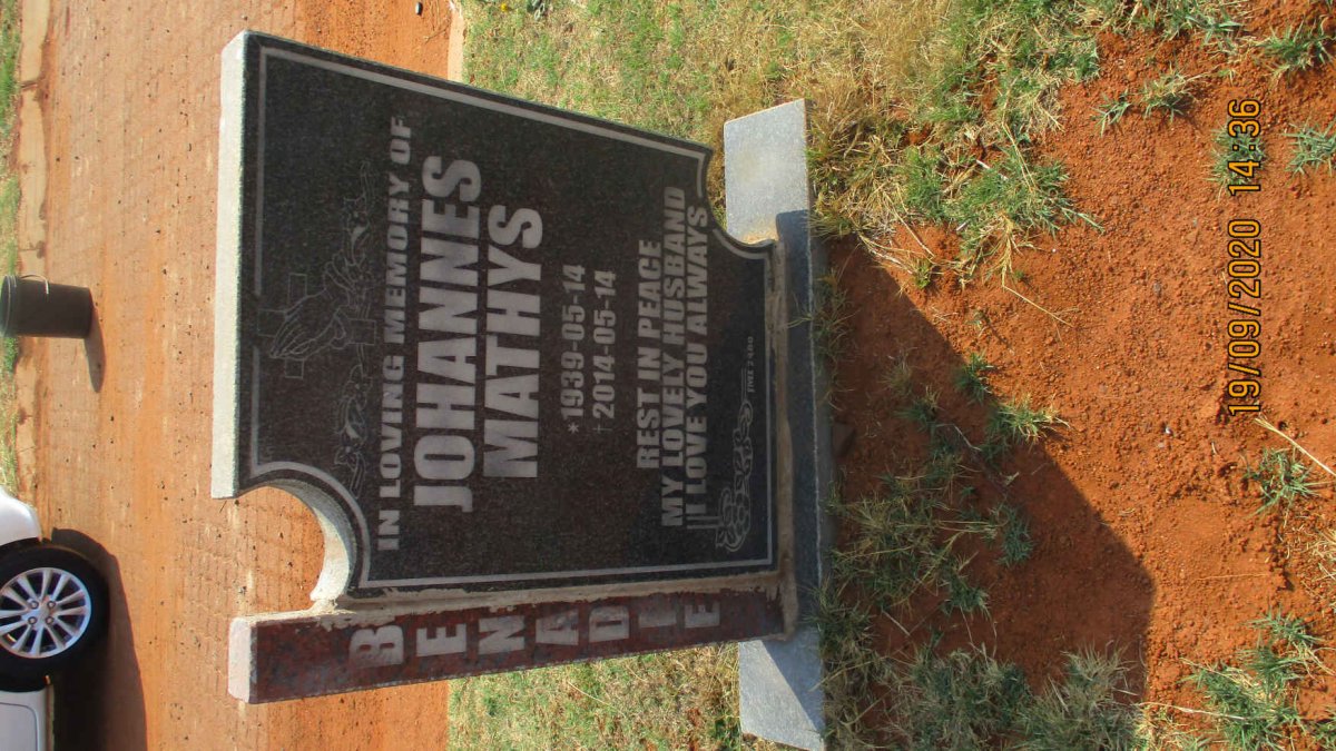 BENADIE Johannes Mathys 1939-2014