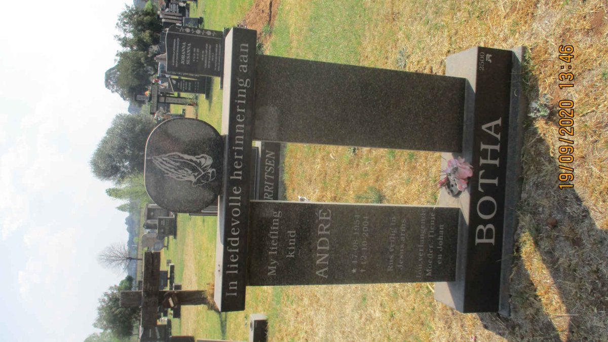 BOTHA Andre 1954-2004