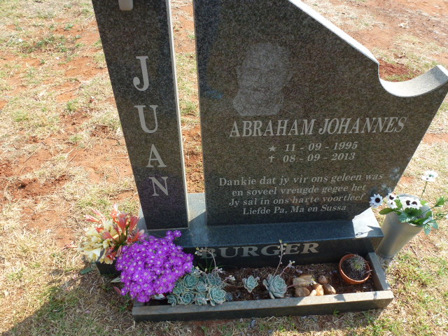 BURGER Abraham Johannes 1995-2013