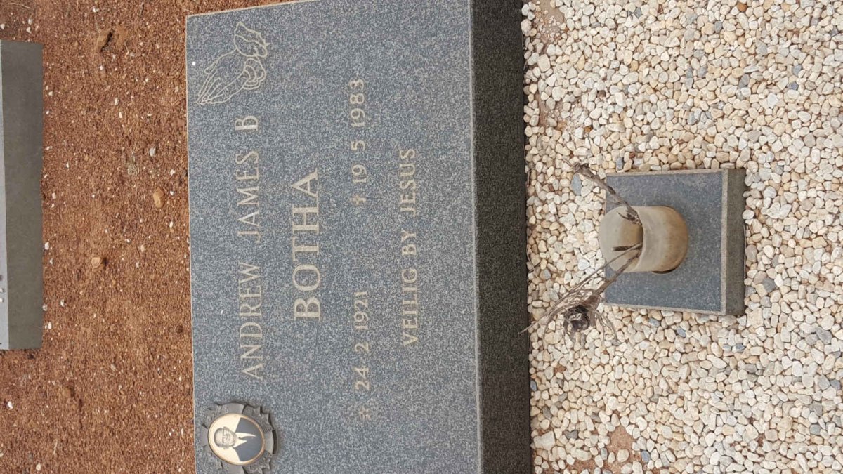 BOTHA Andrew James B. 1921-1983