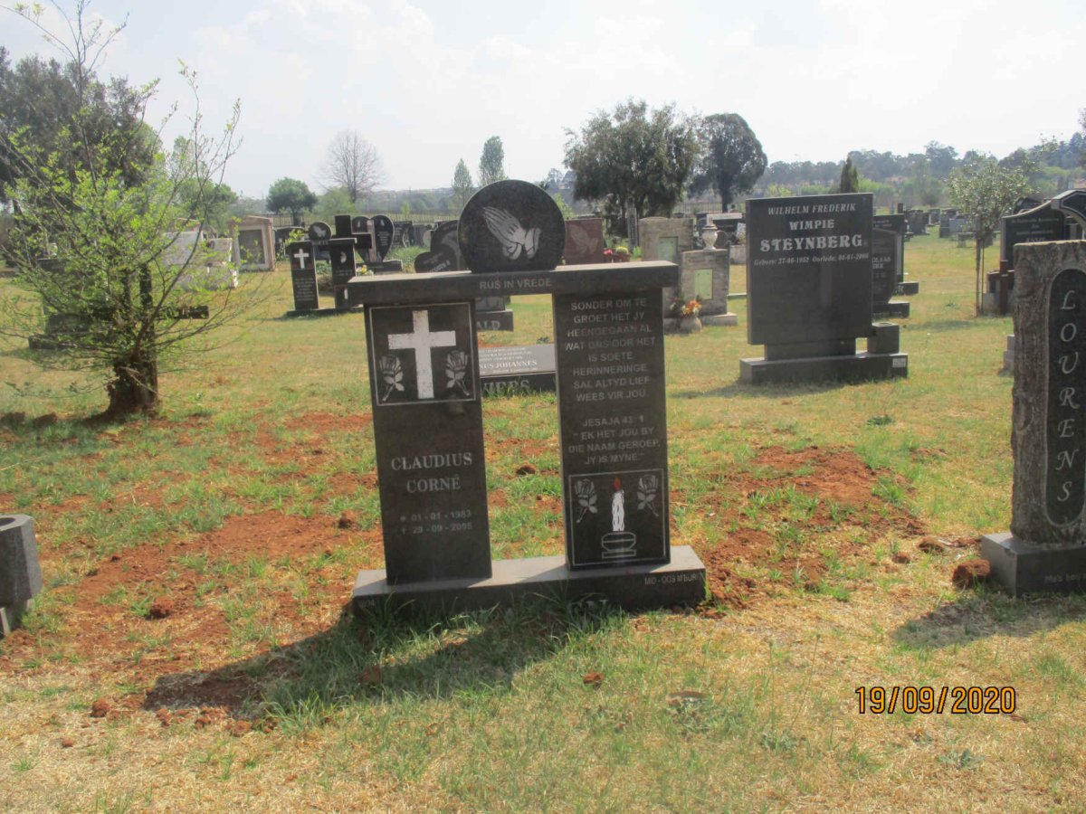 CLAASSEN Claudius Corné 1983-2005