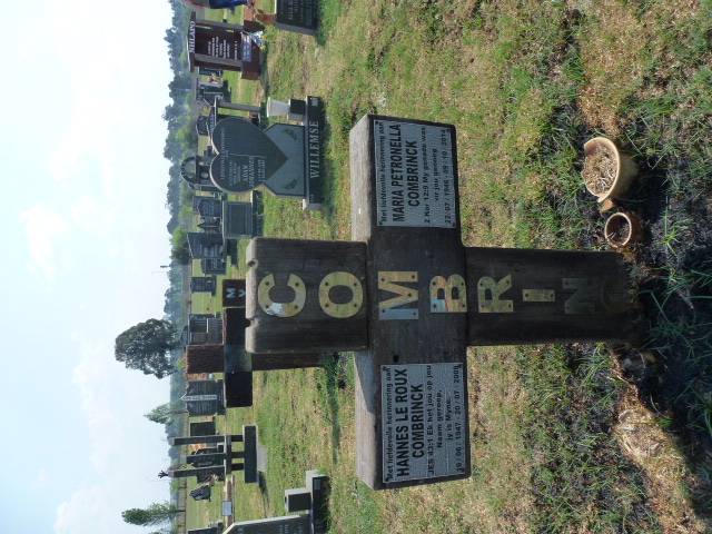 COMBRINCK Hannes le Roux 1947–2008 & Maria Petronella 1946–2014 #1