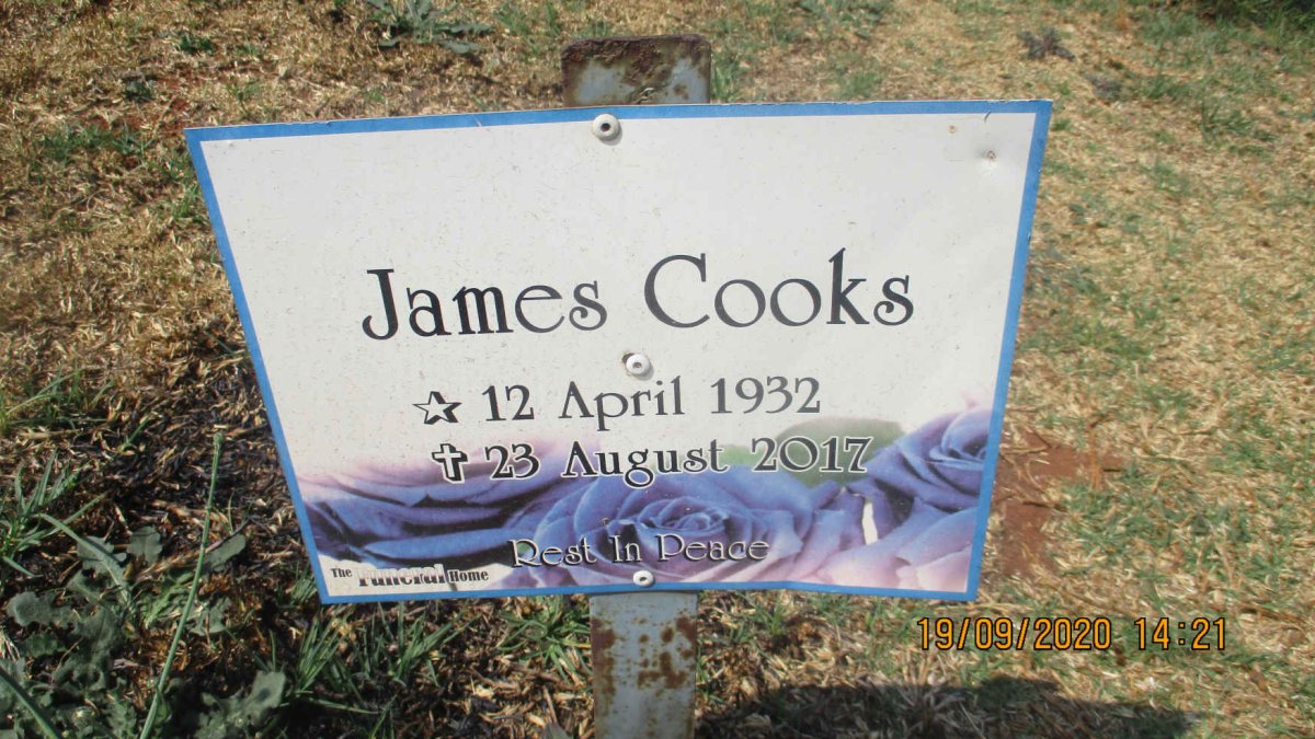 COOKS James 1932-2017