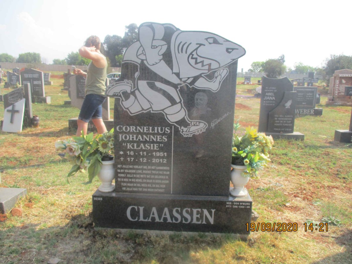 CLAASSEN Cornelius Johannes 1951-2012