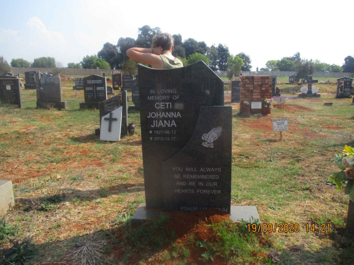 CETI Johanna Jiana 1927-2012