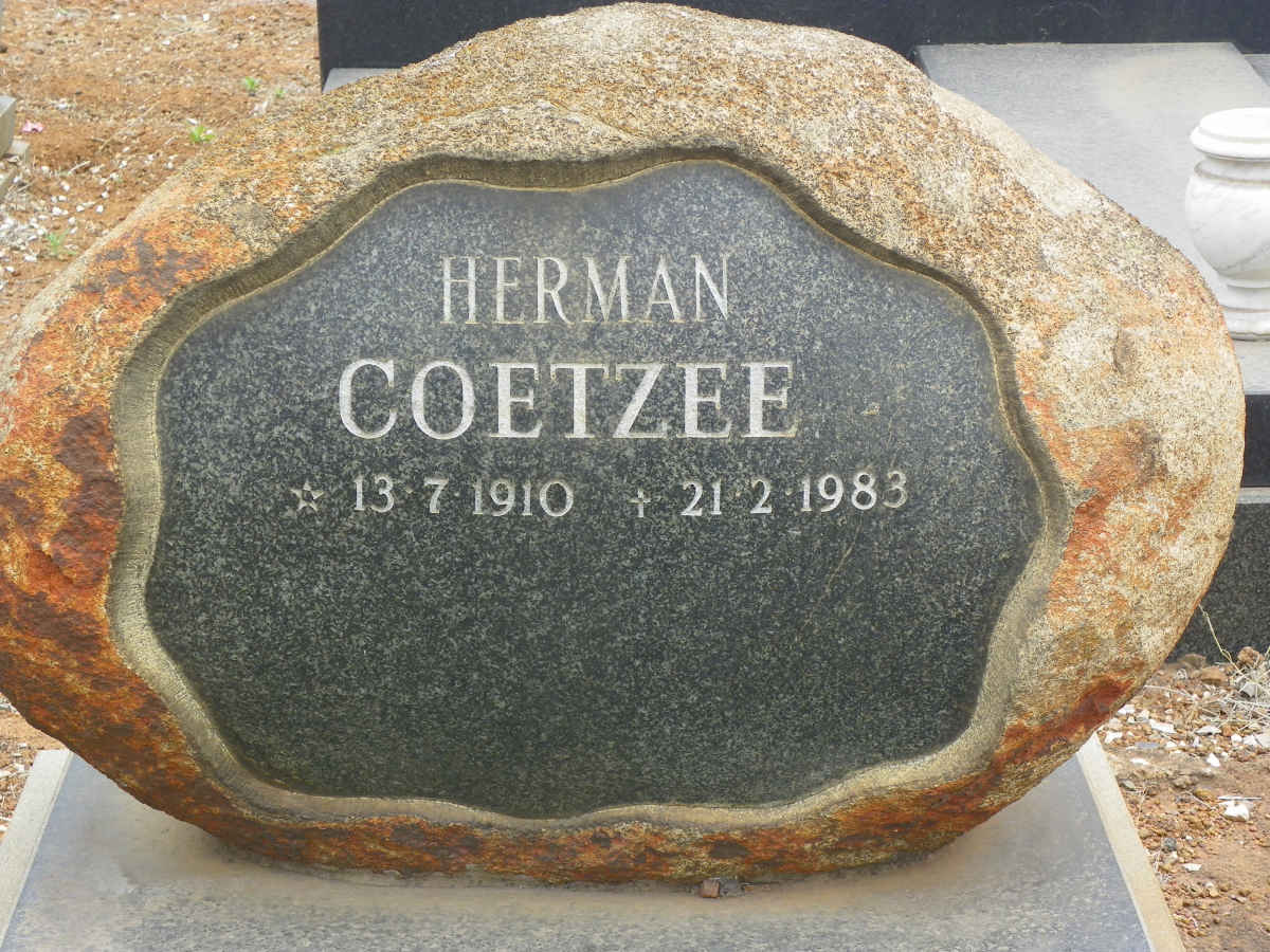 COETZEE Herman 1910-1983