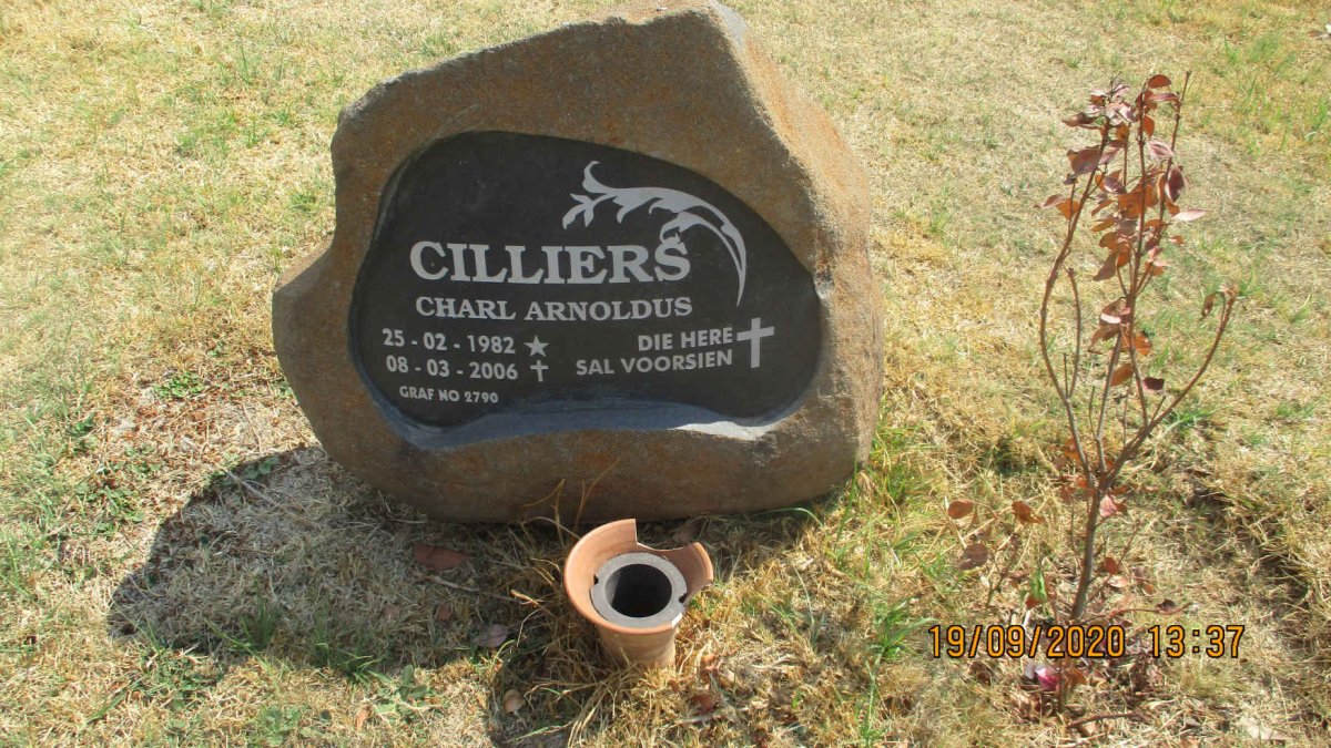 CILLIERS Charl Arnoldus 1982-2006