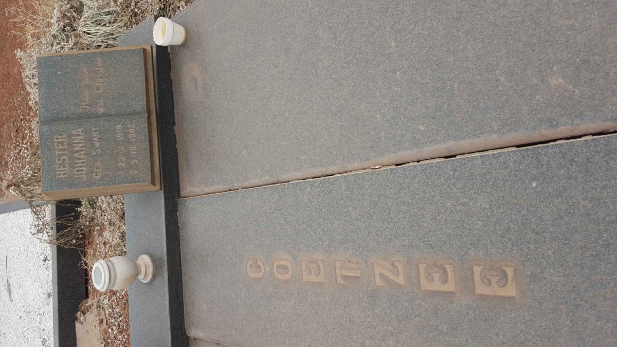 COETZEE Frans Carel Johannes 1912-1986 &amp; Hester Johanna SWART 1919-1982 #1