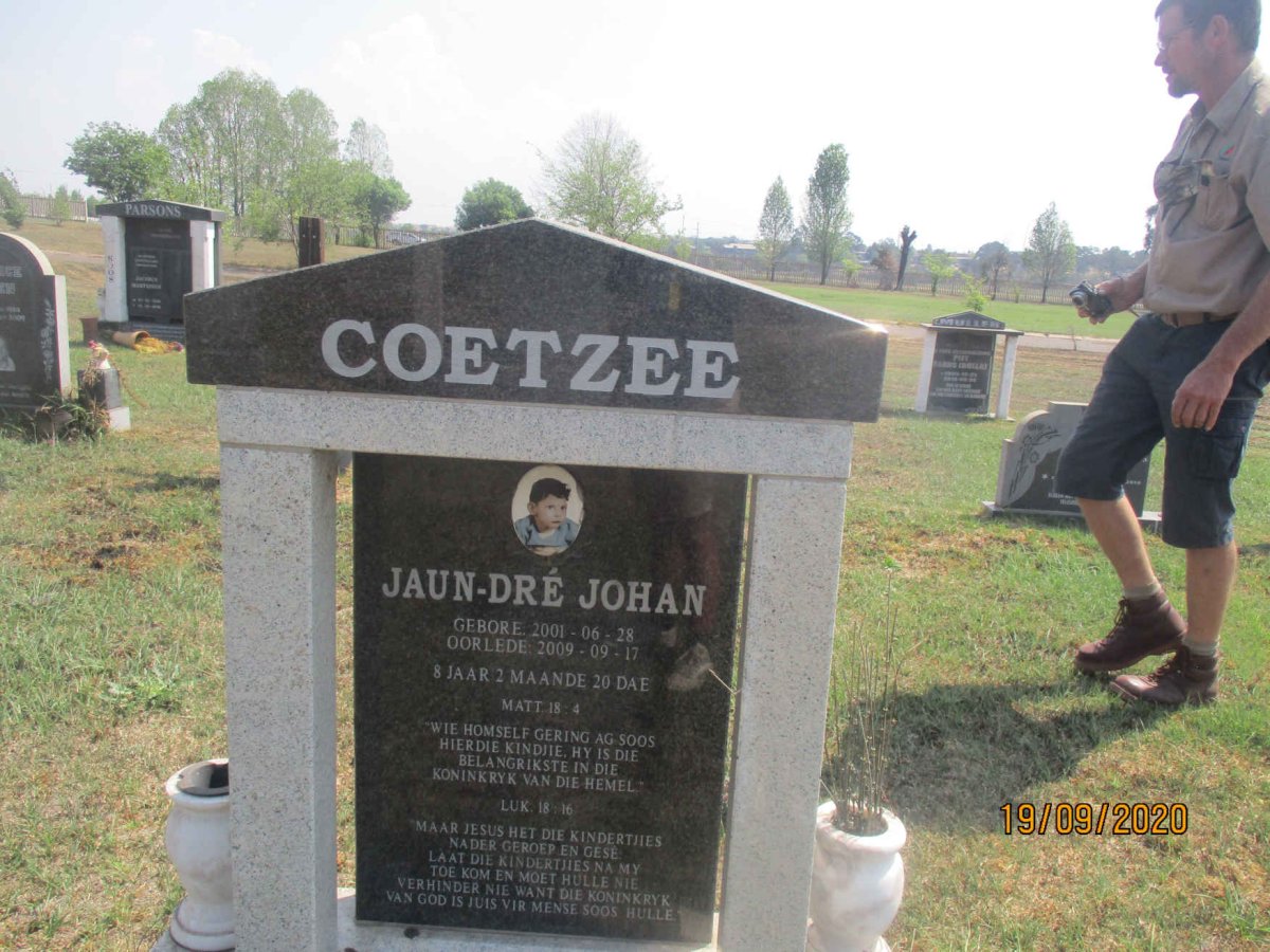 COETZEE Jaun-Dré Johan 2001-2009