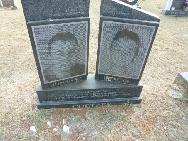 COETZEE Johann 1977-2003 :: COETZEE Duncan 1997-2004 #1
