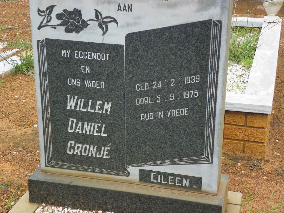 CRONJÉ Willem Daniël 1939-1975