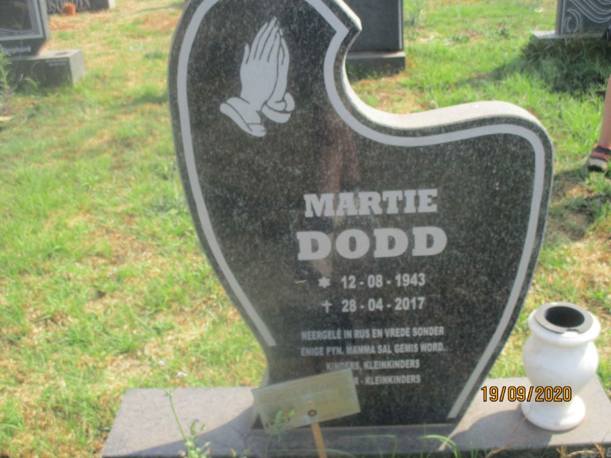DODD Martie 1943-2017
