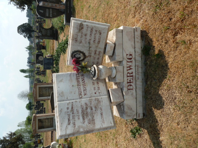 DERWIG Christoffel Stephanus &amp; Sarie 1942-201?