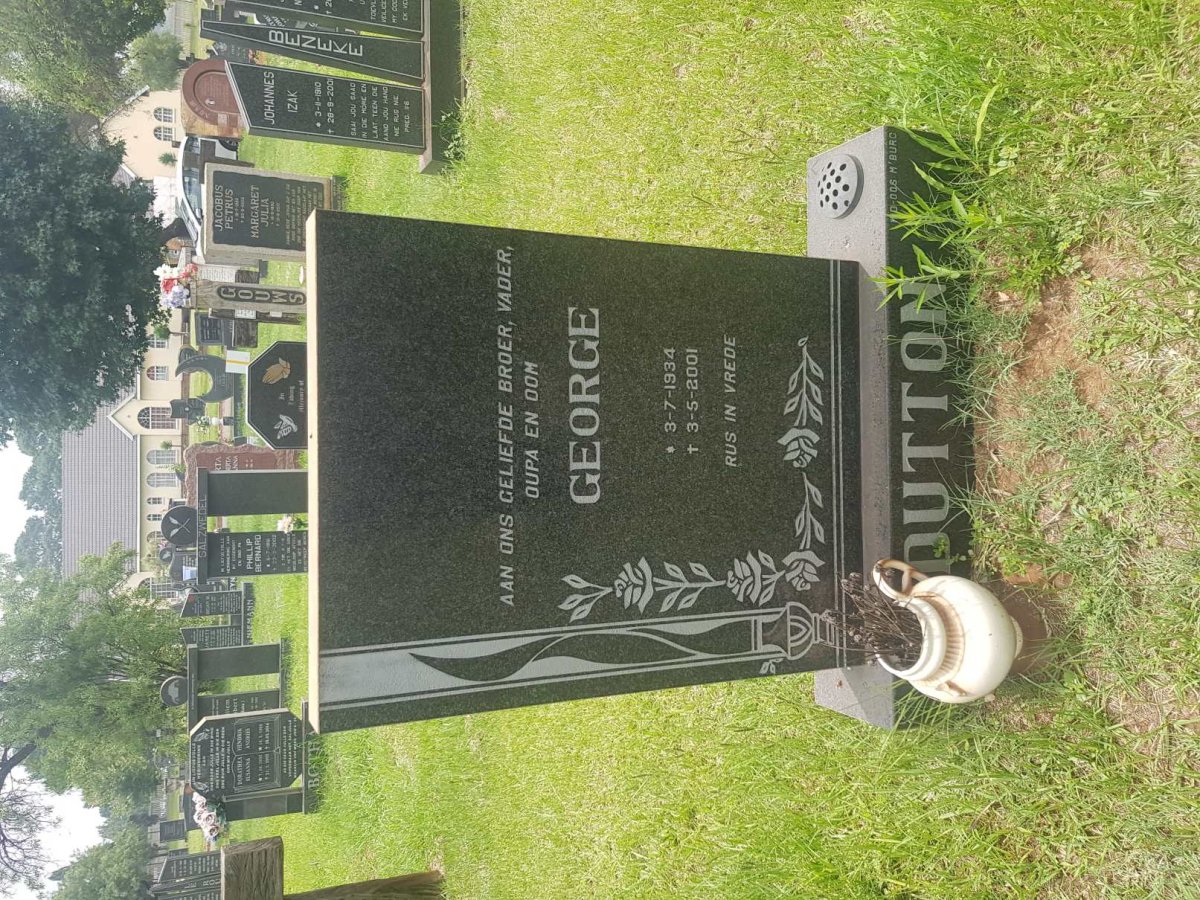 DUTTON George 1934-2001