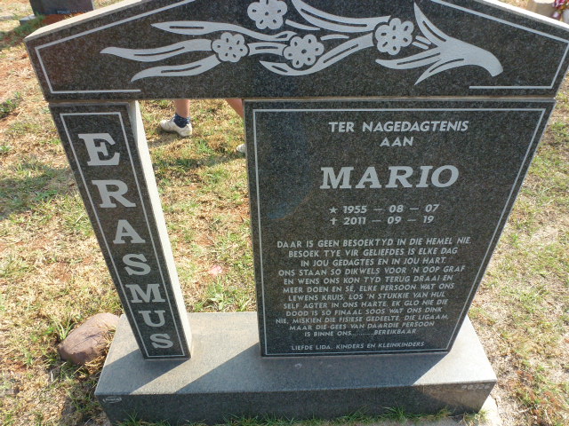 ERASMUS Mario 1955-2011