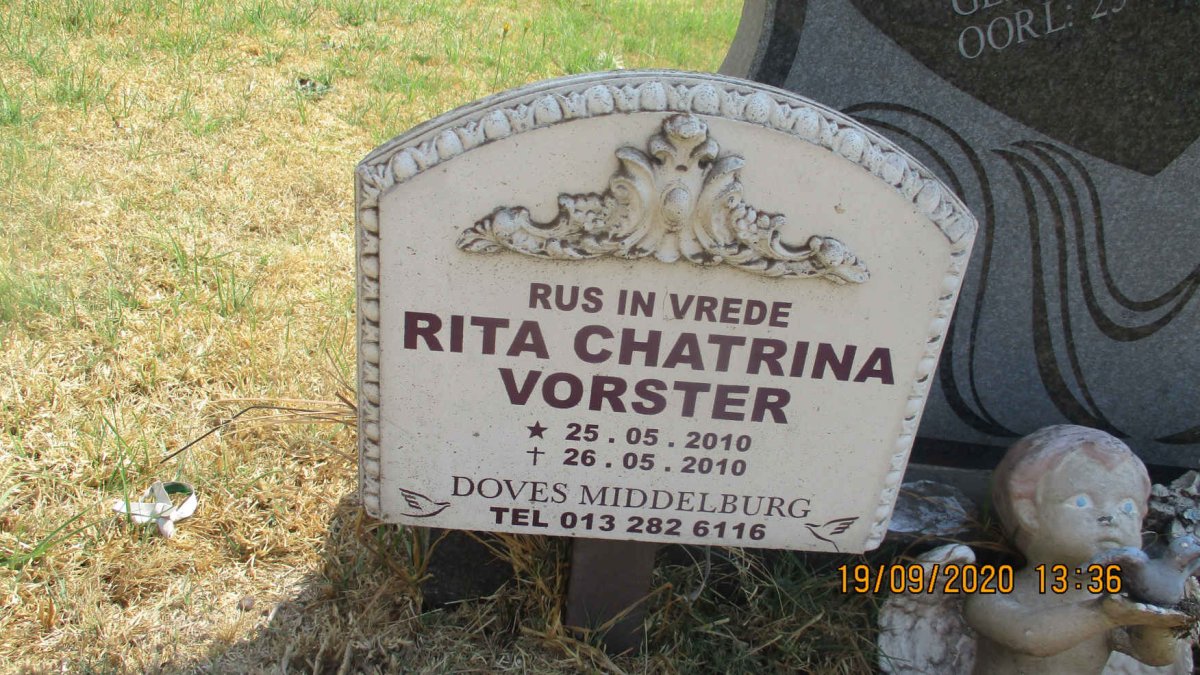 ERWEE Johannes 1955–2006 :: VORSTER Selma Catriena 2006–2006 :: VORSTER Rita Chatrina 2010–2010 #2