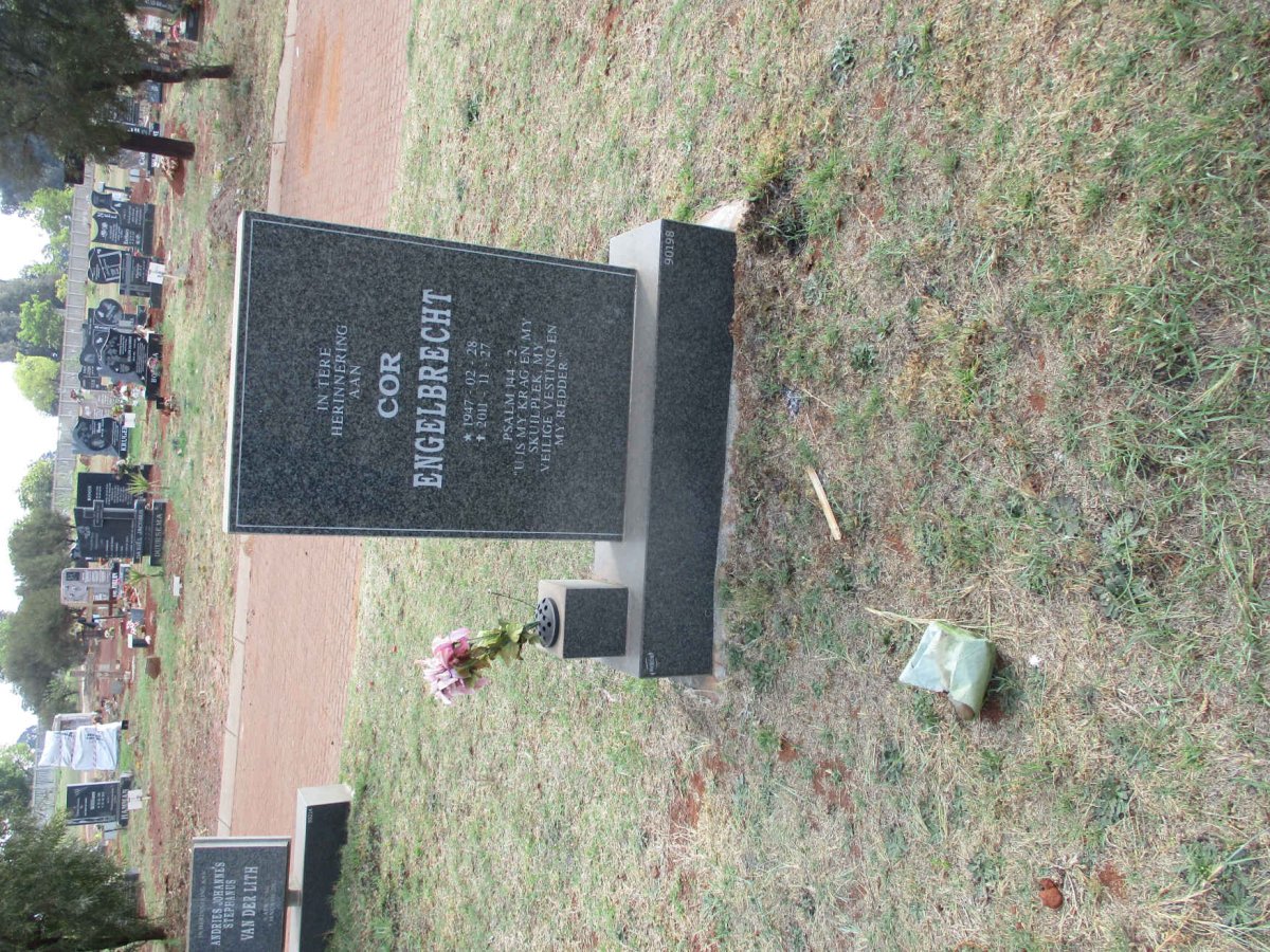 ENGELBRECHT Cor 1947-2011