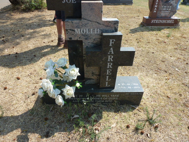 FARRELL Mollie 1926-2013