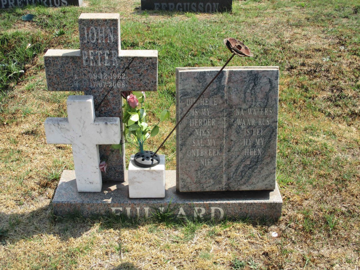 FULLARD John Peter 1962-2008