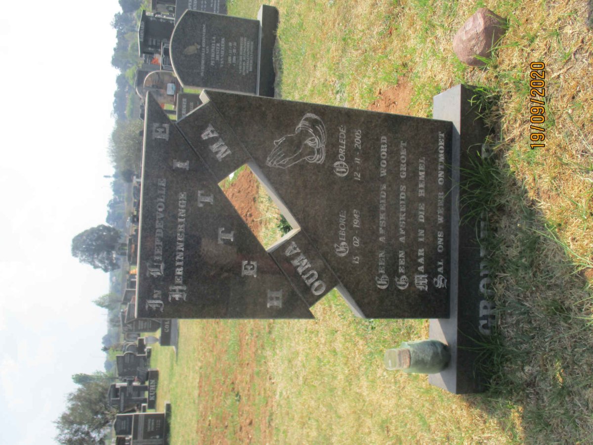 GROBBELAAR Hettie 1943-2005